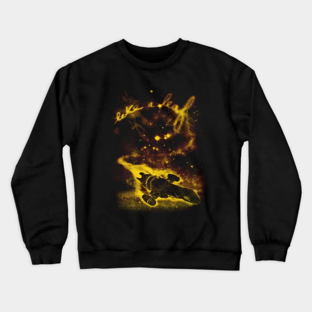 like a leaf Crewneck Sweatshirt by kharmazero